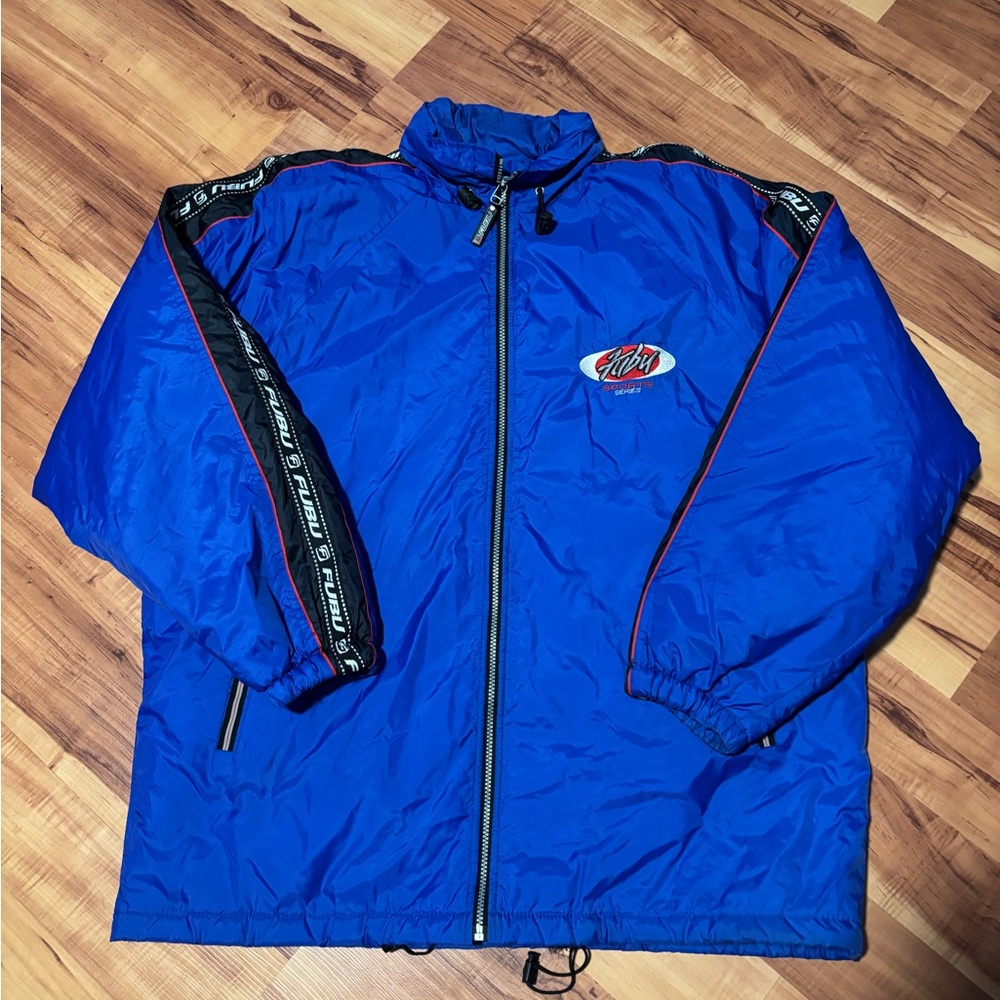 Blue Windbreaker Jacket